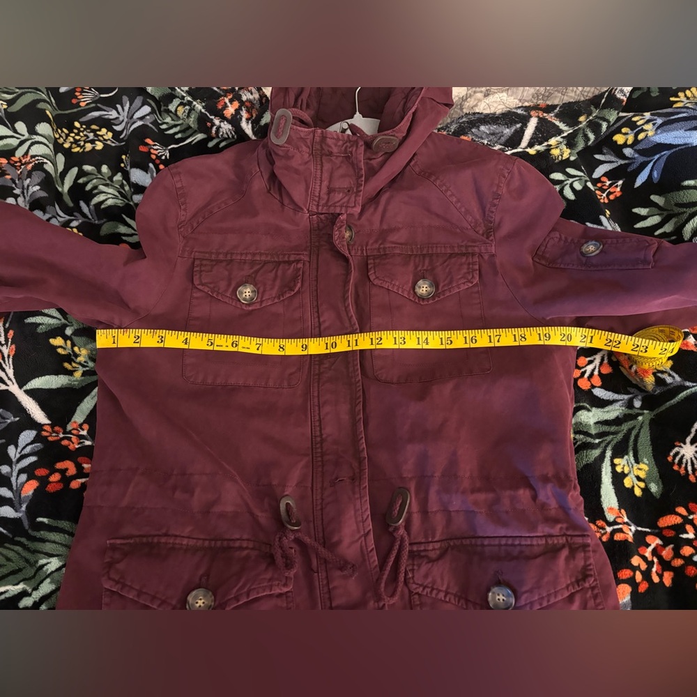 G.H. Bass & Co. Burgundy Utility Jacket - Picture 7 of 8